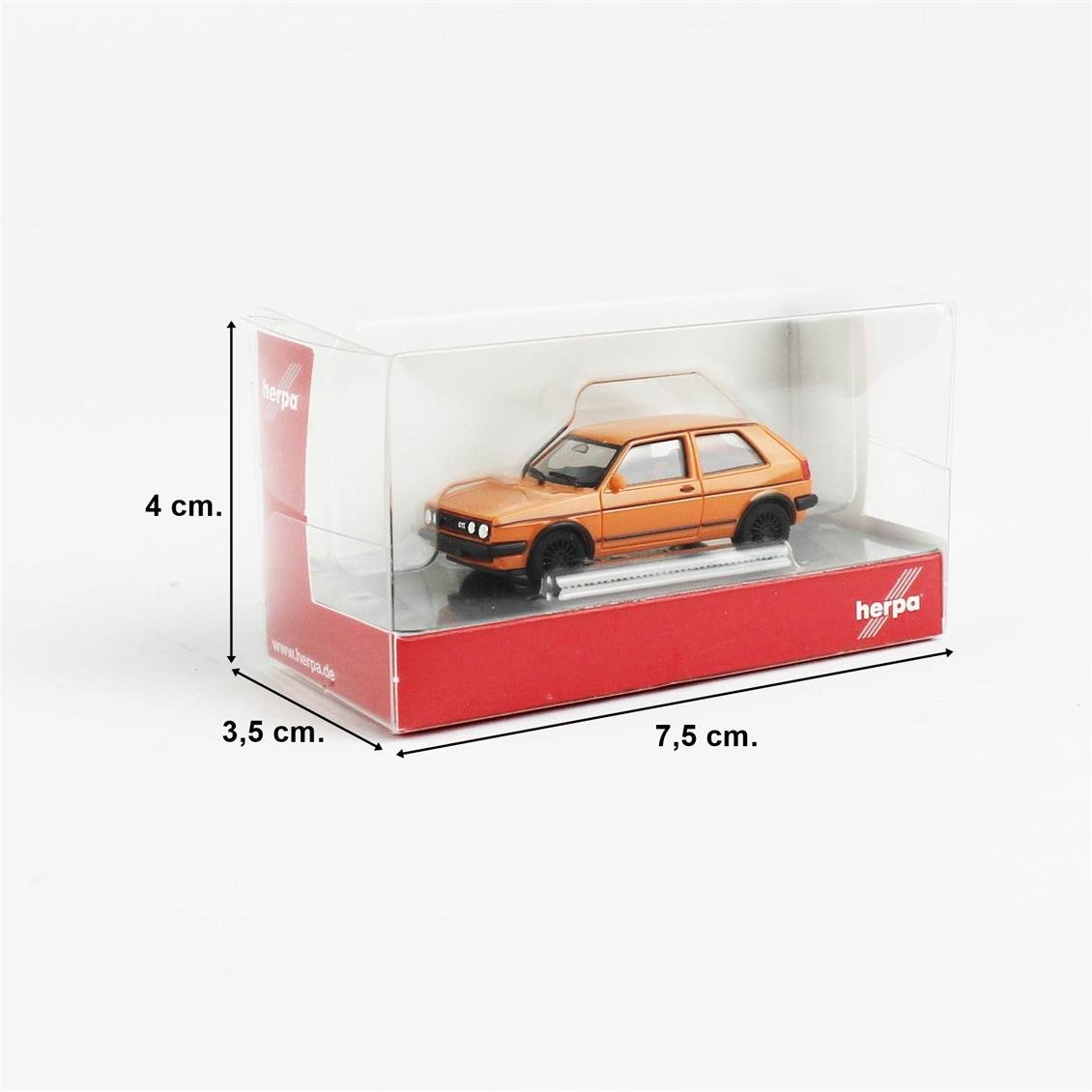 1/87 Volkswagen (VW) Golf II GTI Deep Orange