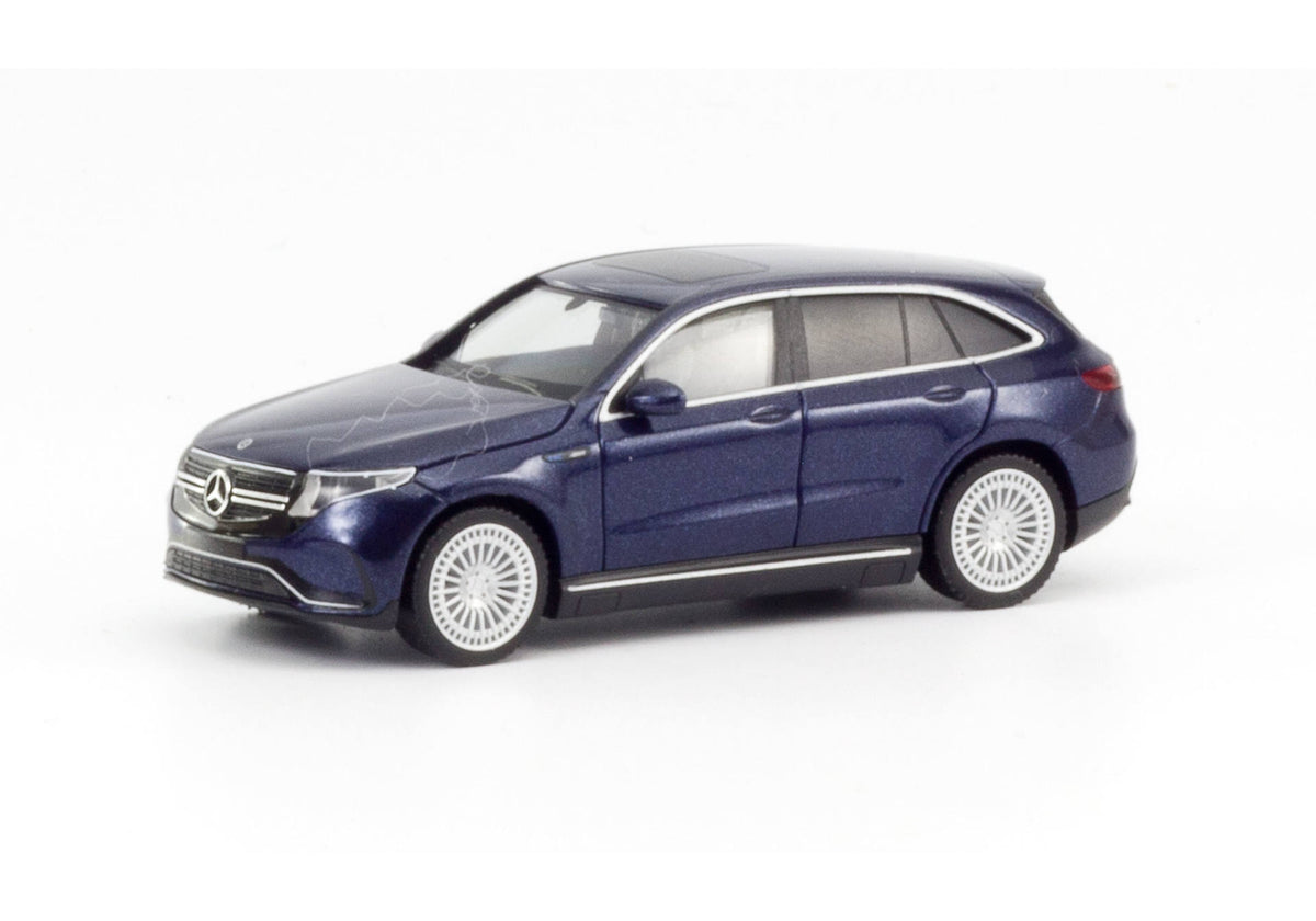 1/87 Mercedes-Benz EQC AMG Blue (First Electric SUV from Mercedes-Benz)