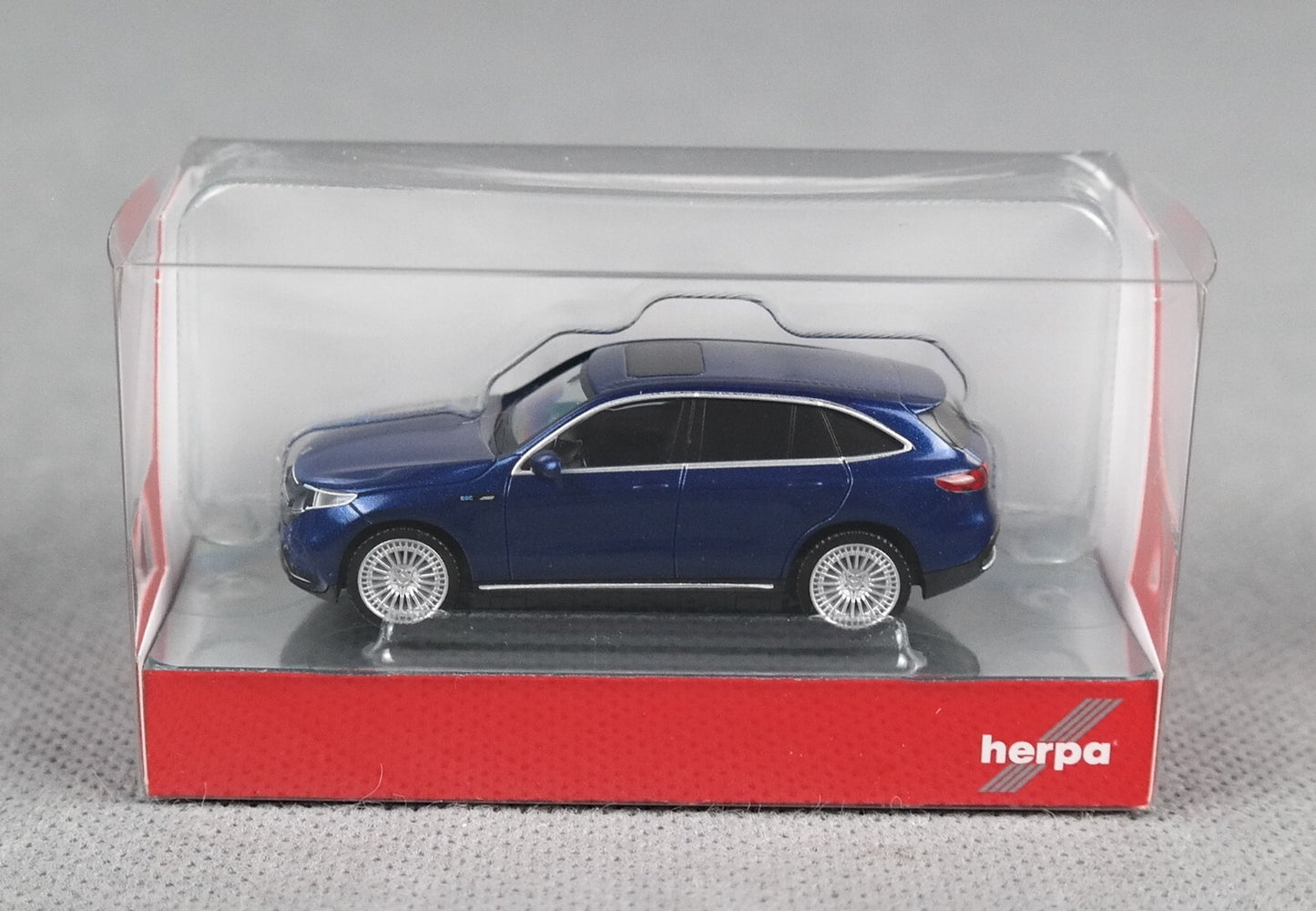 1/87 Mercedes-Benz EQC AMG Blue (First Electric SUV from Mercedes-Benz)