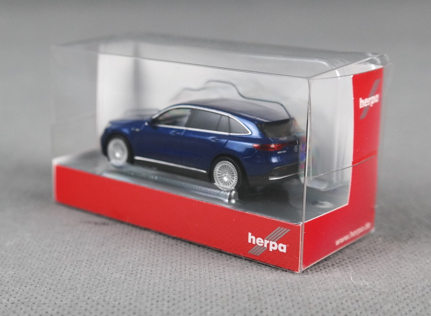 1/87 Mercedes-Benz EQC AMG Blue (First Electric SUV from Mercedes-Benz)
