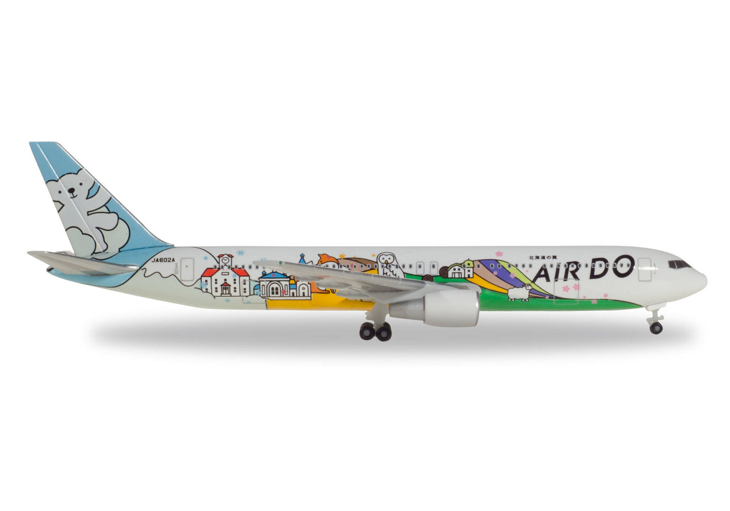 1/500 Air Do Boeing 767-300 "Bear Do Hokkaido Jet" JA602A