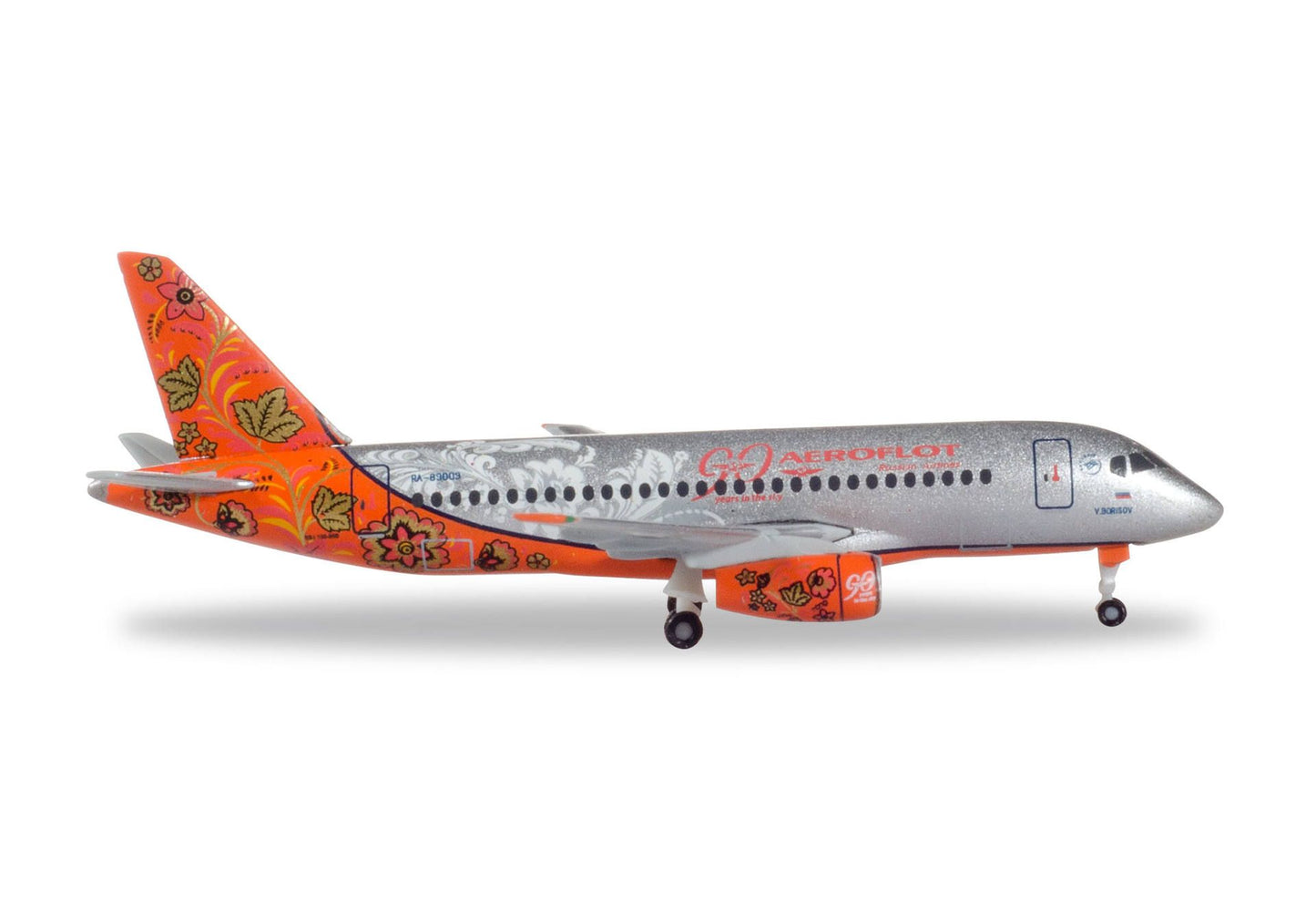 1/500 Aeroflot Sukhoi Superjet SSJ-100 "90th Anniversary" RA-89009