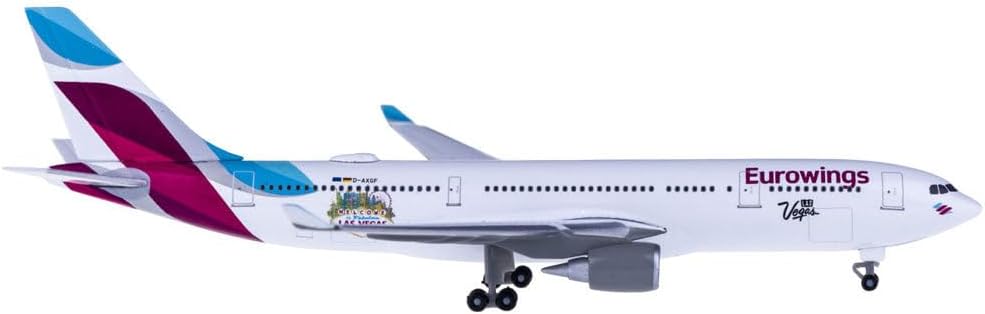 1500 Eurowings Airbus A330-200 "Las Vegas" D-AXGF