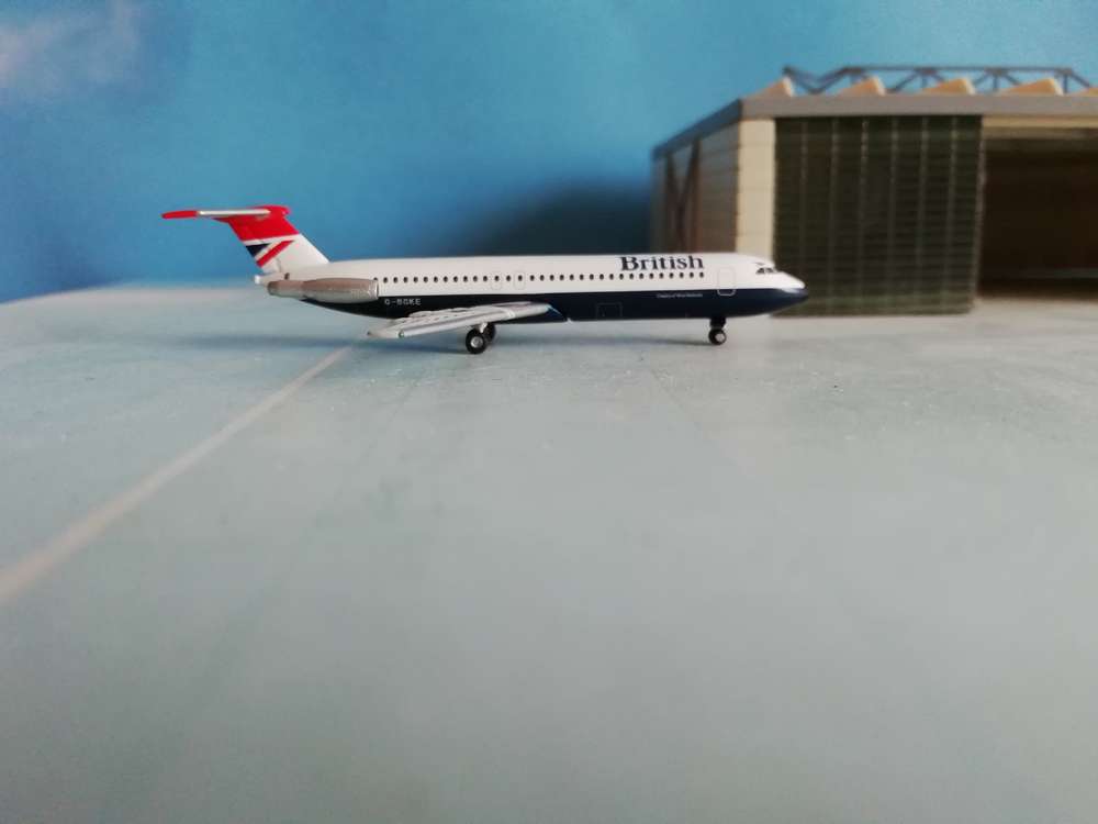 1/500 British Airways BAC 1-11-500 Negus Colors G-BGKE