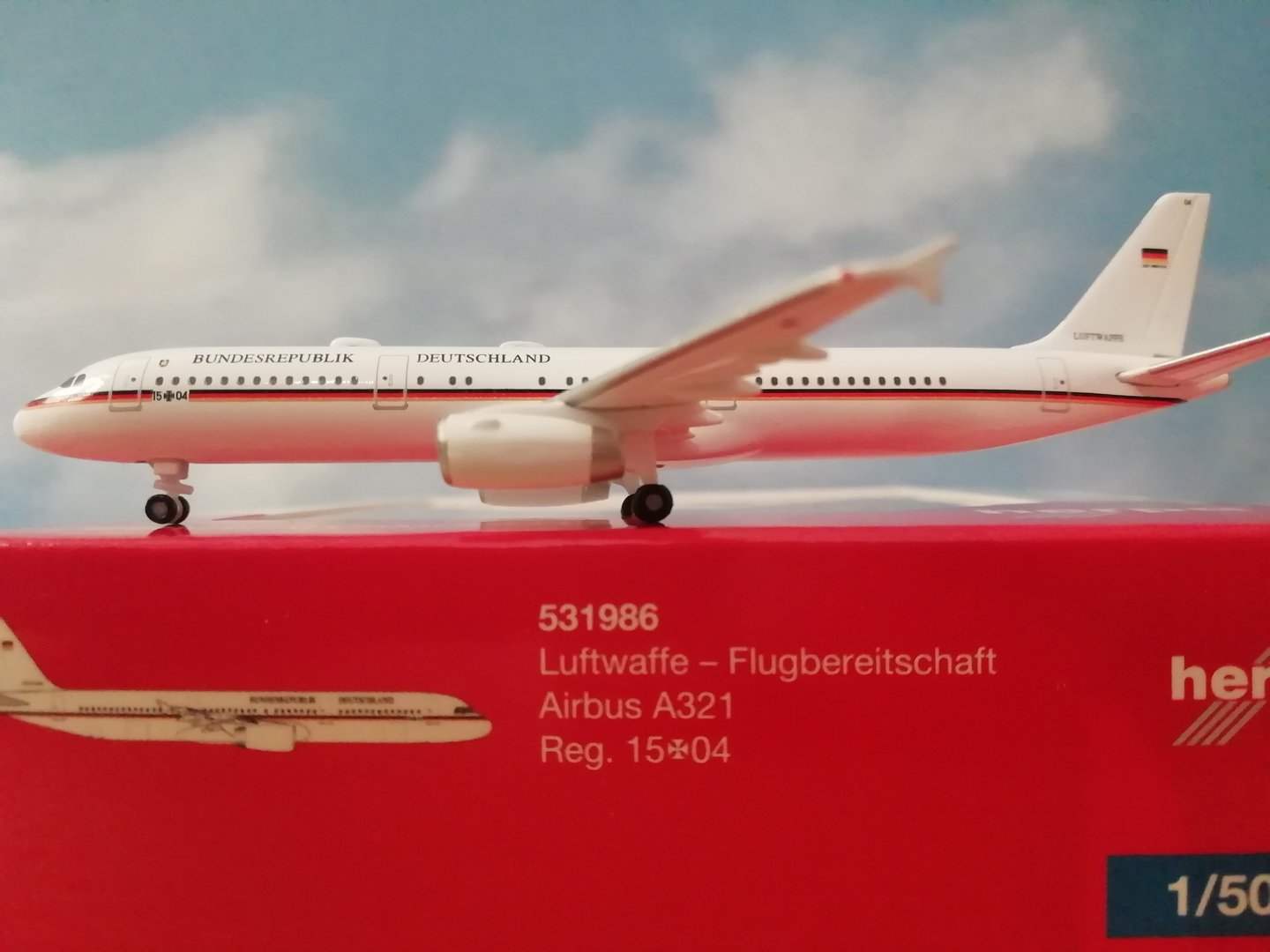 1/500 Luftwaffe Flugbereitschaft BMVg Airbus A321