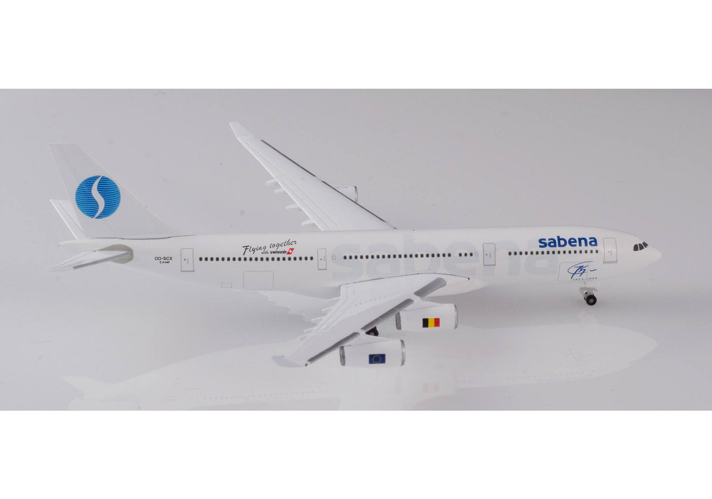 1/500 Sabena Airbus A340-200 "75th Anniversary" OO-SCX