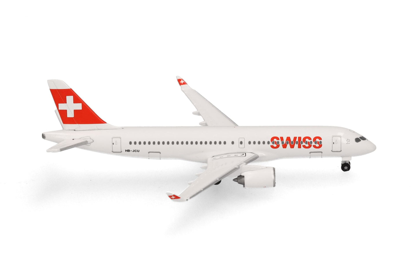 1/500 Swiss International Air Lines Airbus A220-300 HB-JCU "Davos"