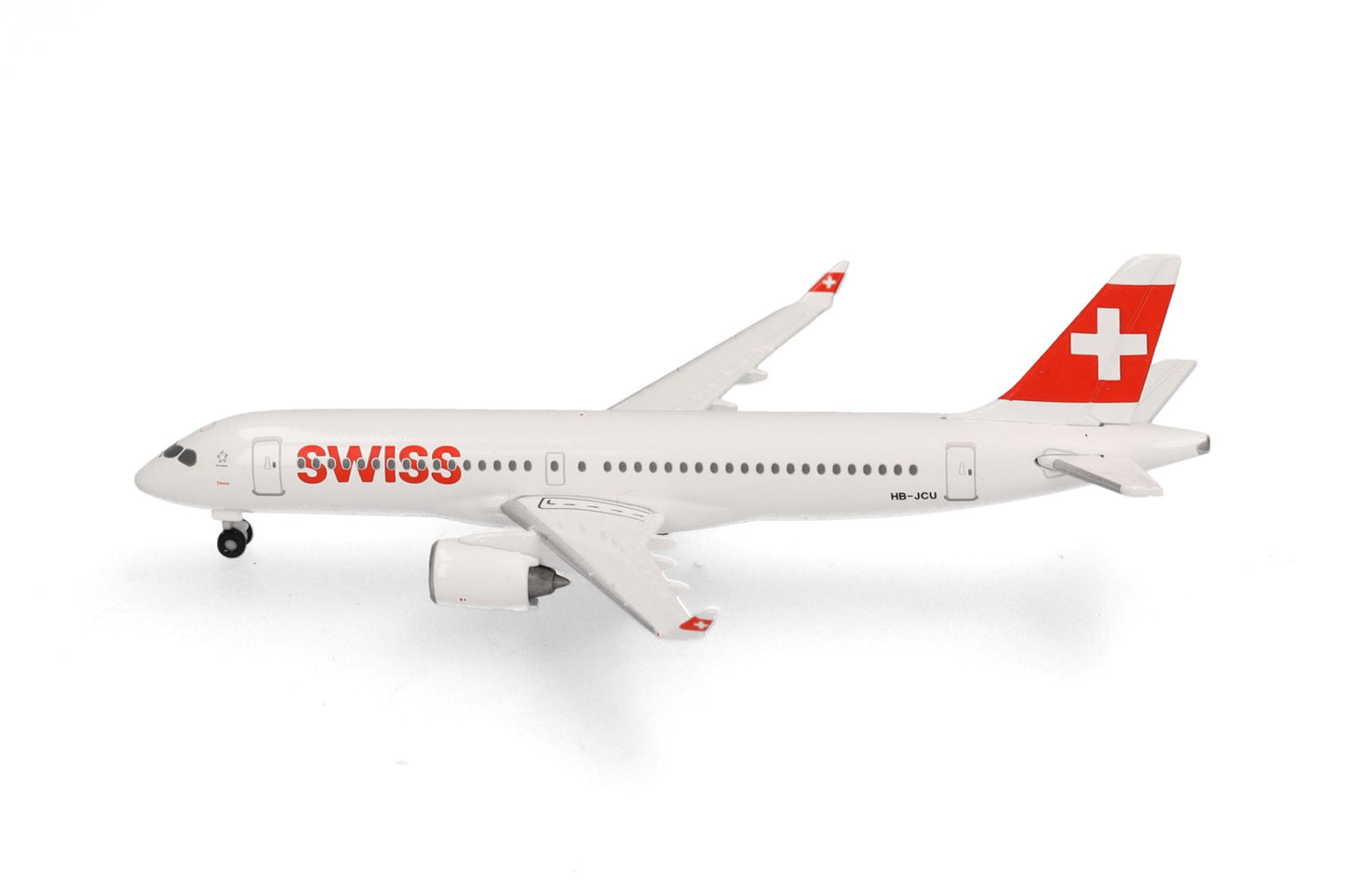 1/500 Swiss International Air Lines Airbus A220-300 HB-JCU "Davos"