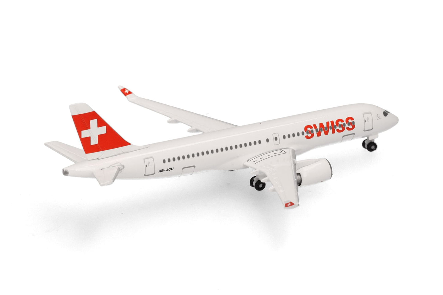 1/500 Swiss International Air Lines Airbus A220-300 HB-JCU "Davos"