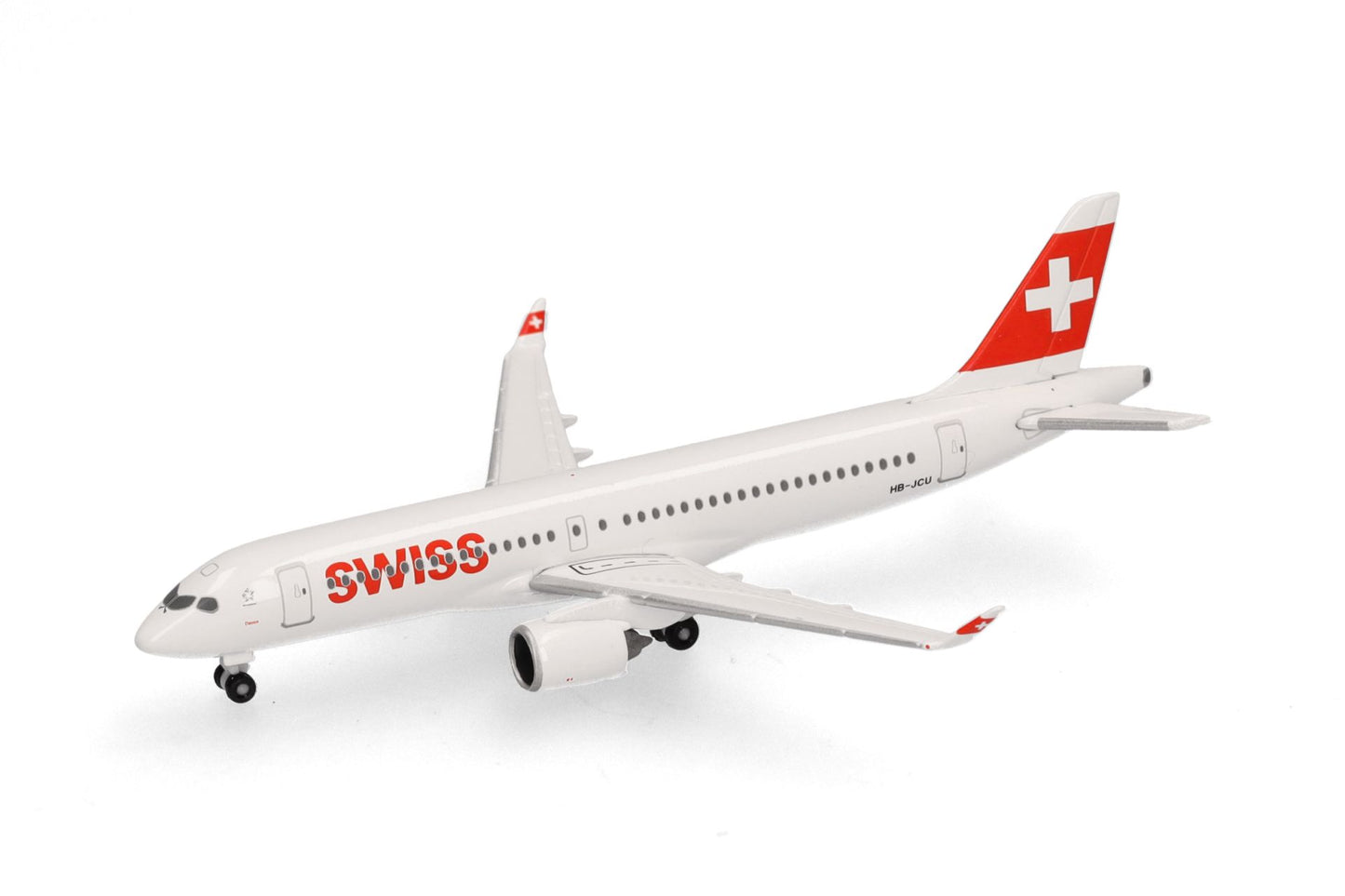 1/500 Swiss International Air Lines Airbus A220-300 HB-JCU "Davos"
