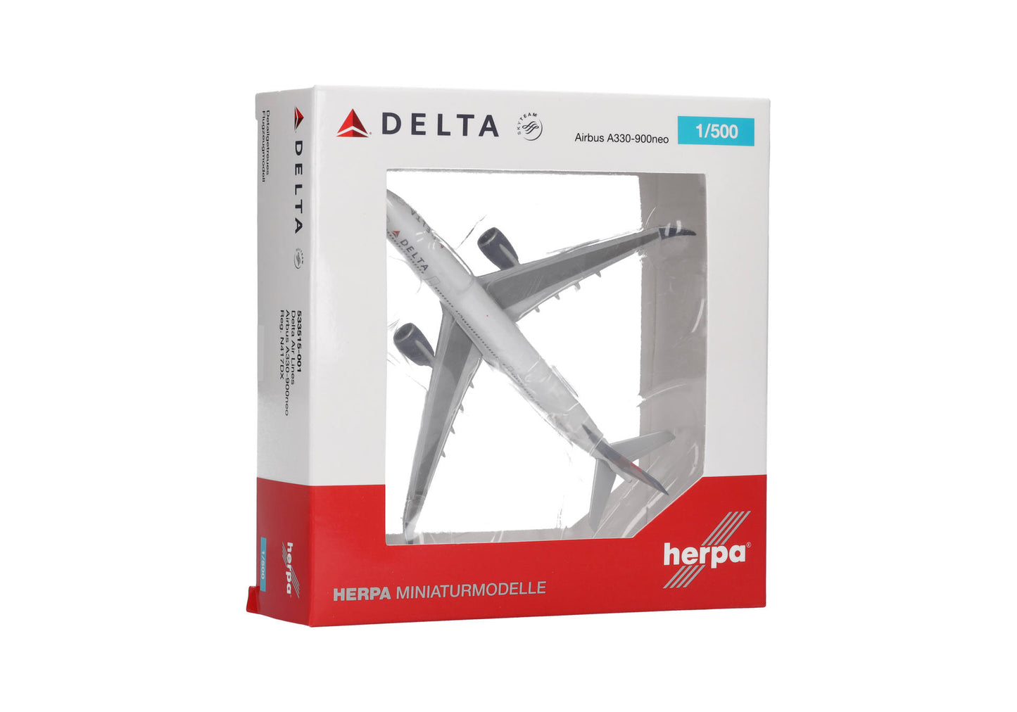 1/500 Delta Air Lines Airbus A330-900neo N417DX