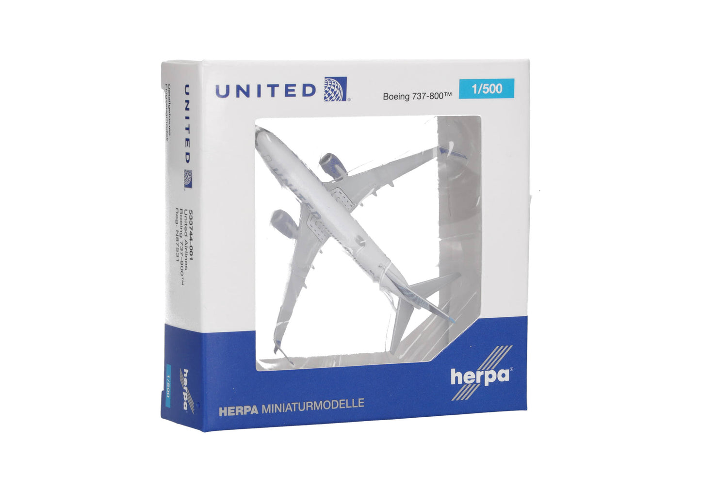 1/500 United Airlines Boeing 737-800 N87531