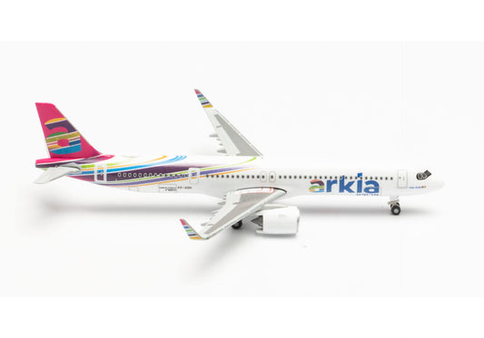 1/500 Arkia Israeli Airlines Airbus A321neo 4X-AGH Fuchsia Livery Variant