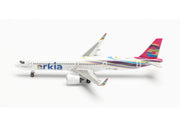 1/500 Arkia Israeli Airlines Airbus A321neo 4X-AGH Fuchsia Livery Variant
