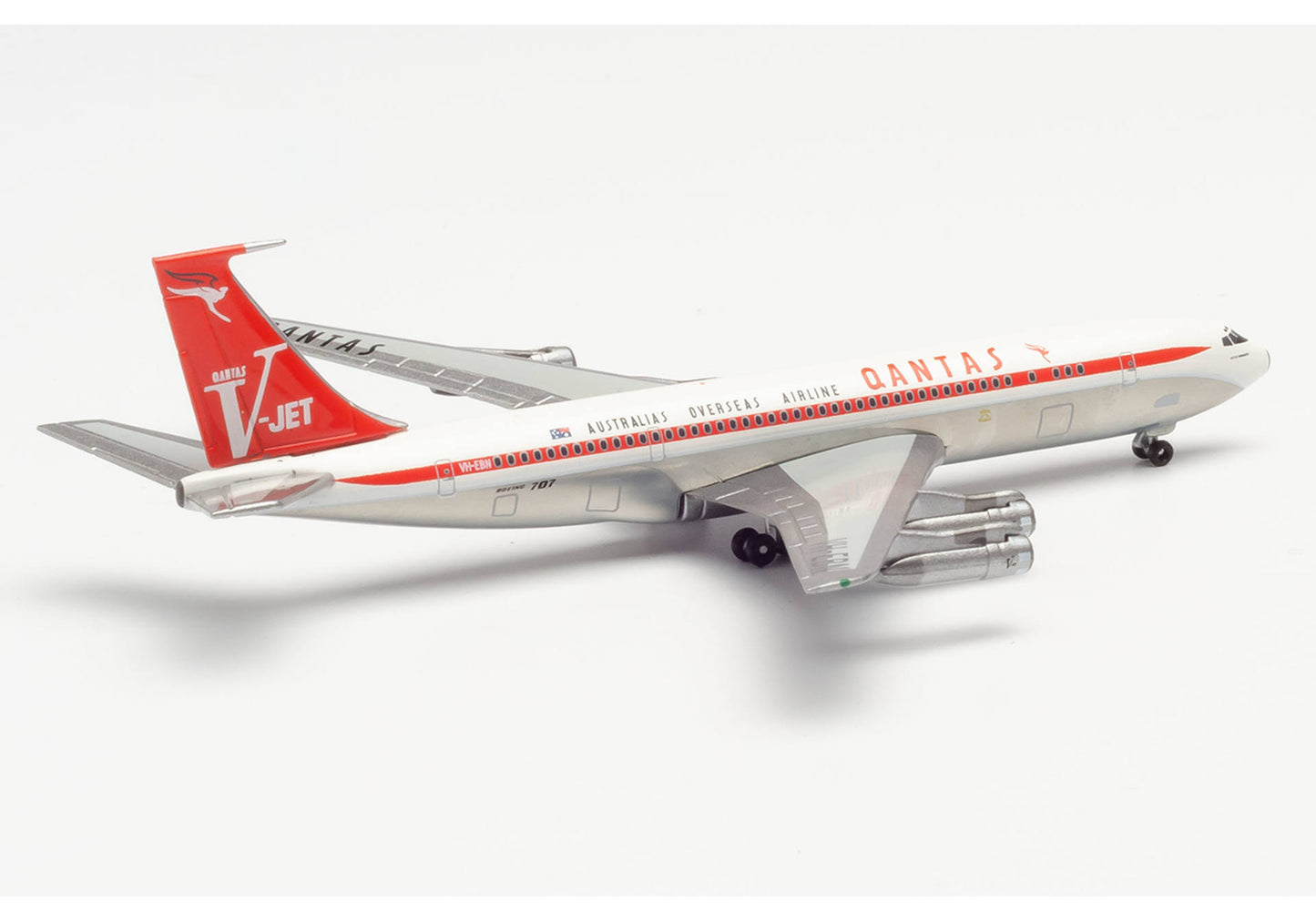 1/500 Qantas Boeing 707-320C V-Jet Centenary Series VH-EBN "City of Parramatta"