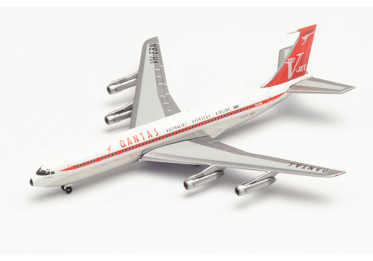 1/500 Qantas Boeing 707-320C V-Jet Centenary Series VH-EBN "City of Parramatta"