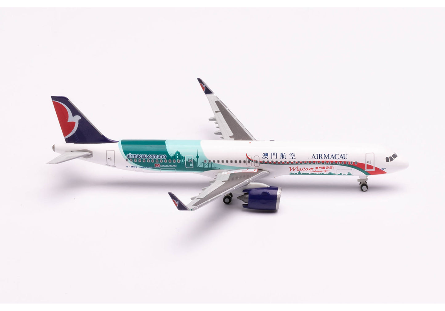 1/500 Air Macau Airbus A321neo B-MBQ "Macao Welcomes You"