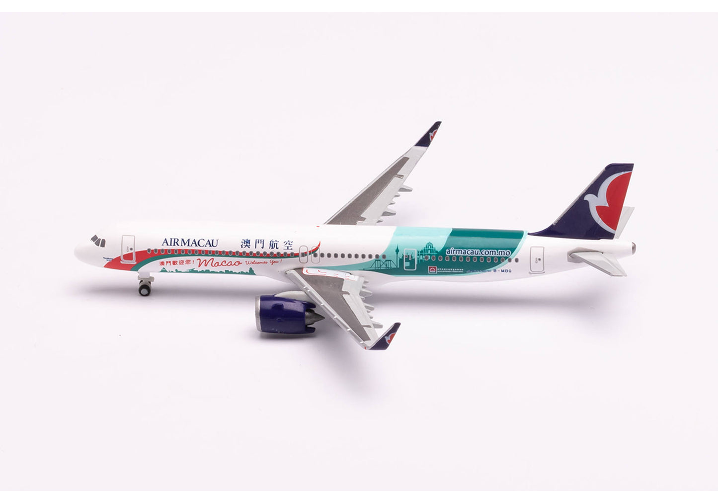 1/500 Air Macau Airbus A321neo B-MBQ "Macao Welcomes You"