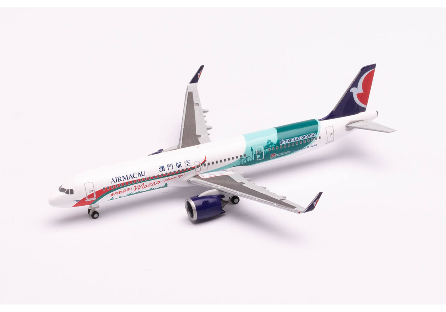 1/500 Air Macau Airbus A321neo B-MBQ "Macao Welcomes You"