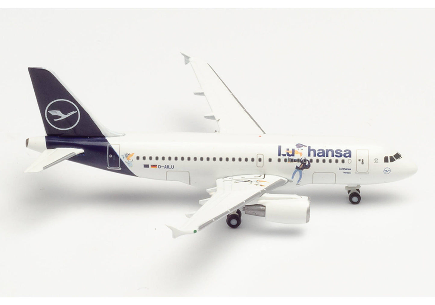 1/500 Lufthansa Airbus A319 "Lu" D-AILU "Verden"