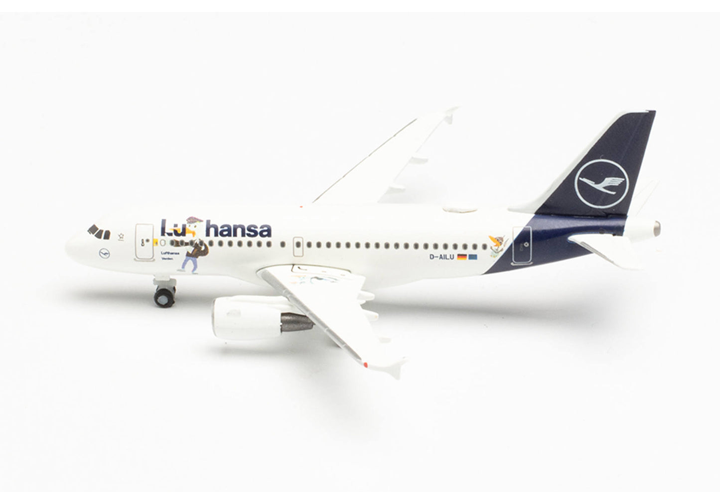 1/500 Lufthansa Airbus A319 "Lu" D-AILU "Verden"