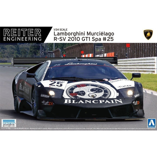 1/24 LAMBORGHINI MURCIELAGO R-SV 2010 FIA-GT1 Spa #25