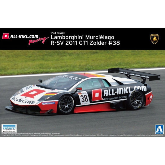 1/24 LAMBORGHINI MURCIELAGO R-SV 2011 FIA-GT1 Zolder #37