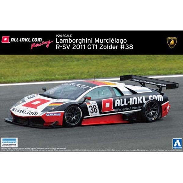 1/24 Lamborghini Murcielago R-SV 2011 GT1 Zolder #38