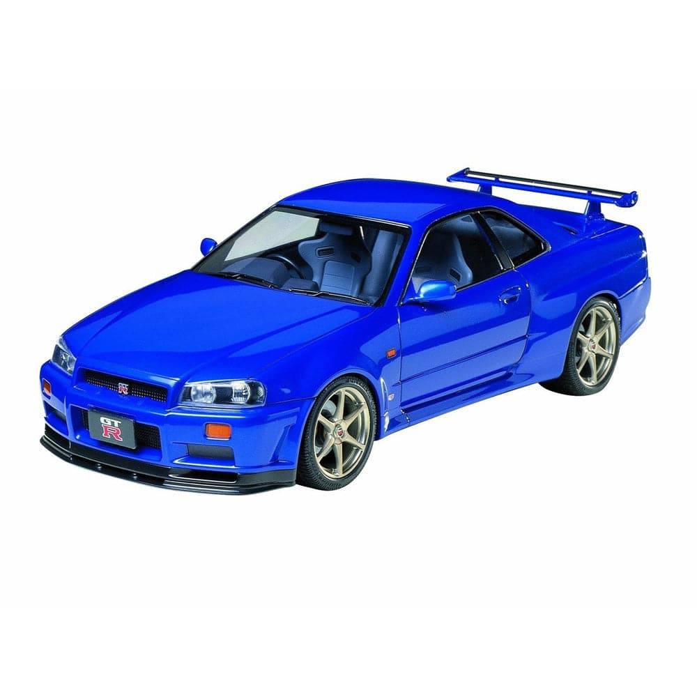 1/24 R34 SKYLINE GT-R V-SPEC 2 (Bayside Blue) (NISSAN)