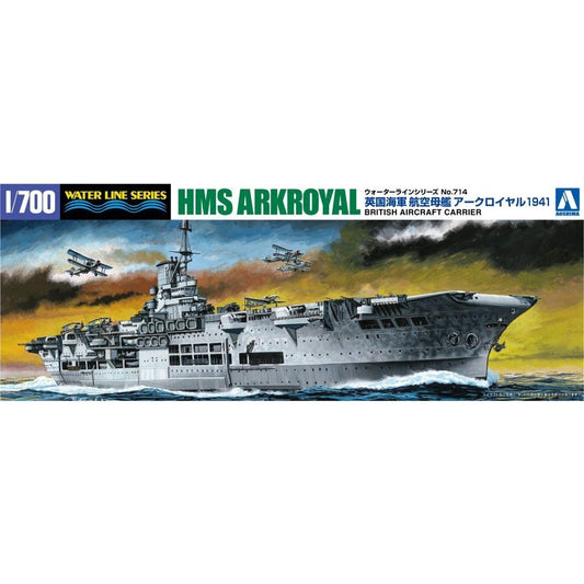 1/700 BRITISH AIRCRAFT CARRIER HMS ARKROYAL 1941