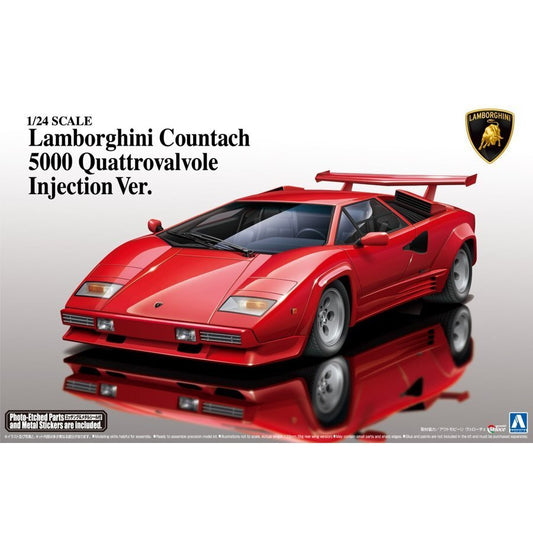 1/24 LAMBORGHINI COUNTACH 5000 QUATTROVALVOLE INJECTION Ver