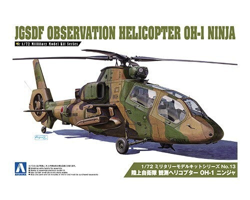 1/72 JGSDF OBSERVATION HELICOPTER OH-1 NINJA