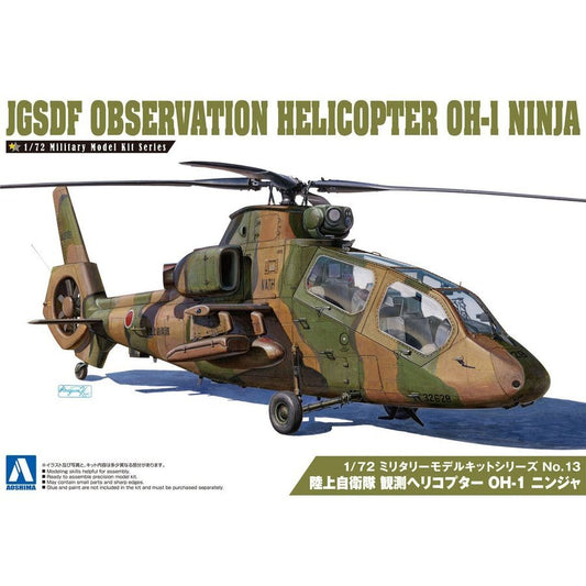 1/72 JGSDF OBSERVATION HELICOPTER OH-1 NINJA