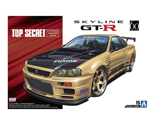 1/24 Nissan Topsecret R34 Skyline GT-R