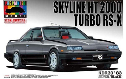 1/24 R30 Skyline HT2000 Turbo Silver/Blk