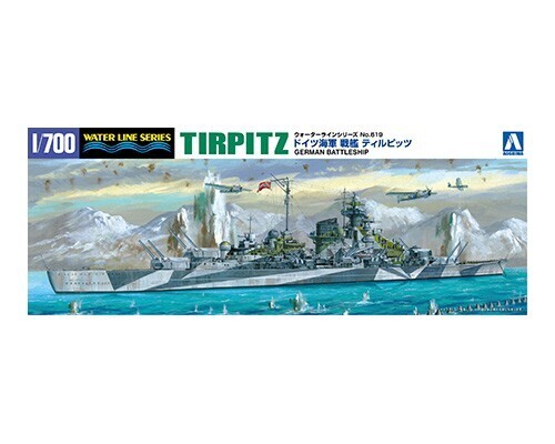 1/700 GERMAN BATTLESHIP TIRPITZ