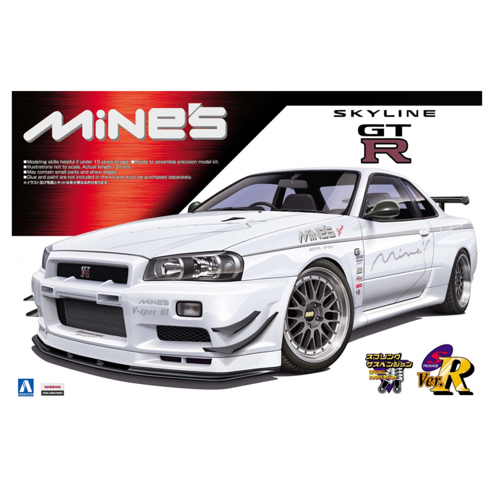 1/24 Nissan Mine's R34 Skyline GT-R