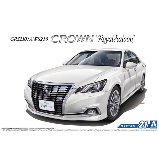 1/24 TOYOTA GRS210/AWS210 CROWN ROYALSALOON G '15