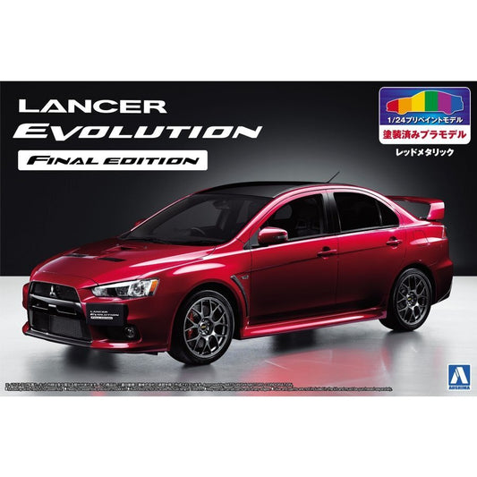 1/24 LANCER EVOLUTION X FINAL EDITION (RED-META/2TONE)Provisionally