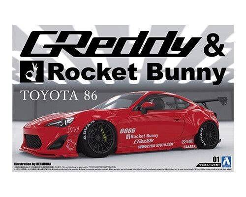 1/24 ZN6 TOYOTA 86 12 GREDDYandROCKET BUNNY ENKEI Ver. TOYOTA