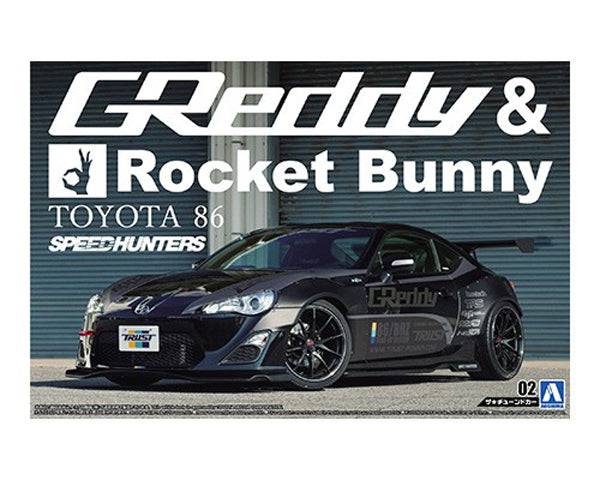 1/24 ZN6 TOYOTA 86 12 GREDDYandROCKET BUNNY VOLK RACING Ver. TOYOTA