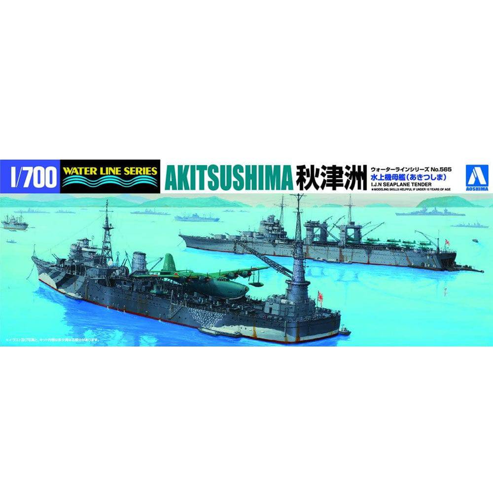 1/700 I.J.N SEAPLANE TENDER AKITSUSHIMA