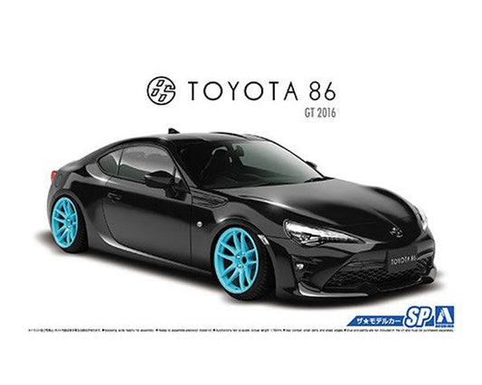 1/24 TOYOTA ZN6 TOYOTA86 '16 with CUSTOM WHEELS