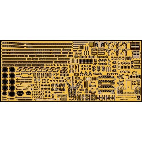 1/700 BRITISH HEAVY CRUISER EXETER PHOTO ETCHED PARTS SET