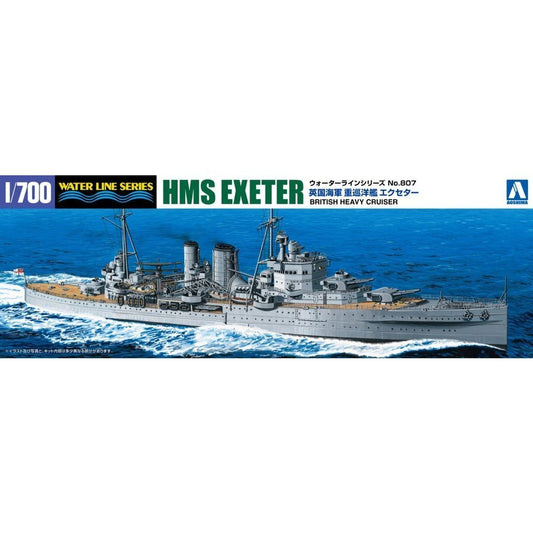 1/700 BRITISH HEAVY CRIUISER EXETER