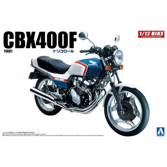 1/12 HONDA CBX400F TRICOLOR