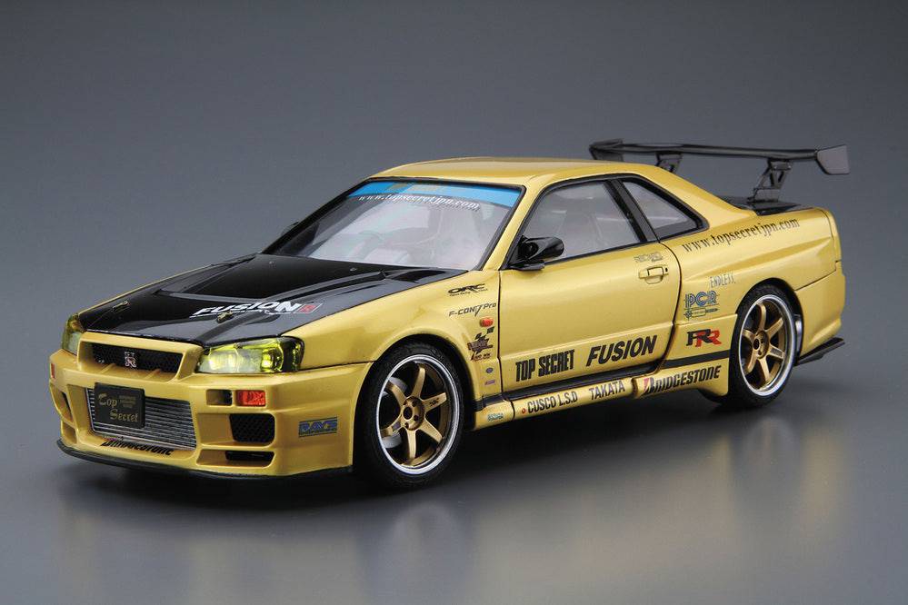 1/24 TOPSECRET BNR34 SKYLINE GT-R 02