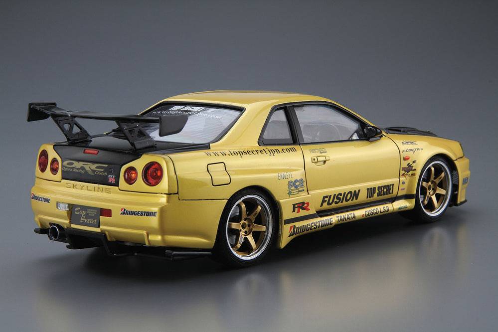 1/24 TOPSECRET BNR34 SKYLINE GT-R 02