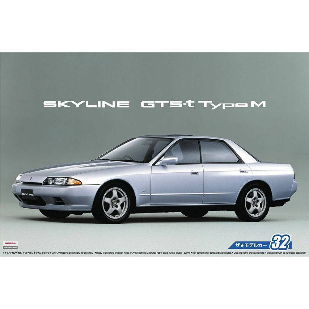 1/24 NISSAN HCR32 SKYLINE GTS-t typeM 89