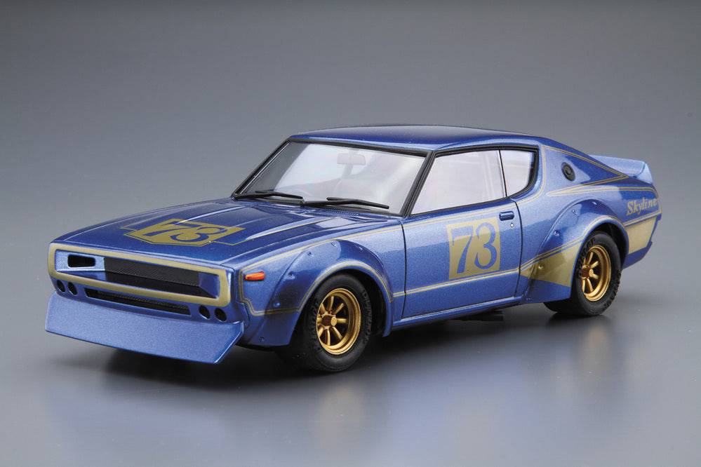 1/24 NISSAN KPGC110 SKYLINE2000GT-R RACING#73